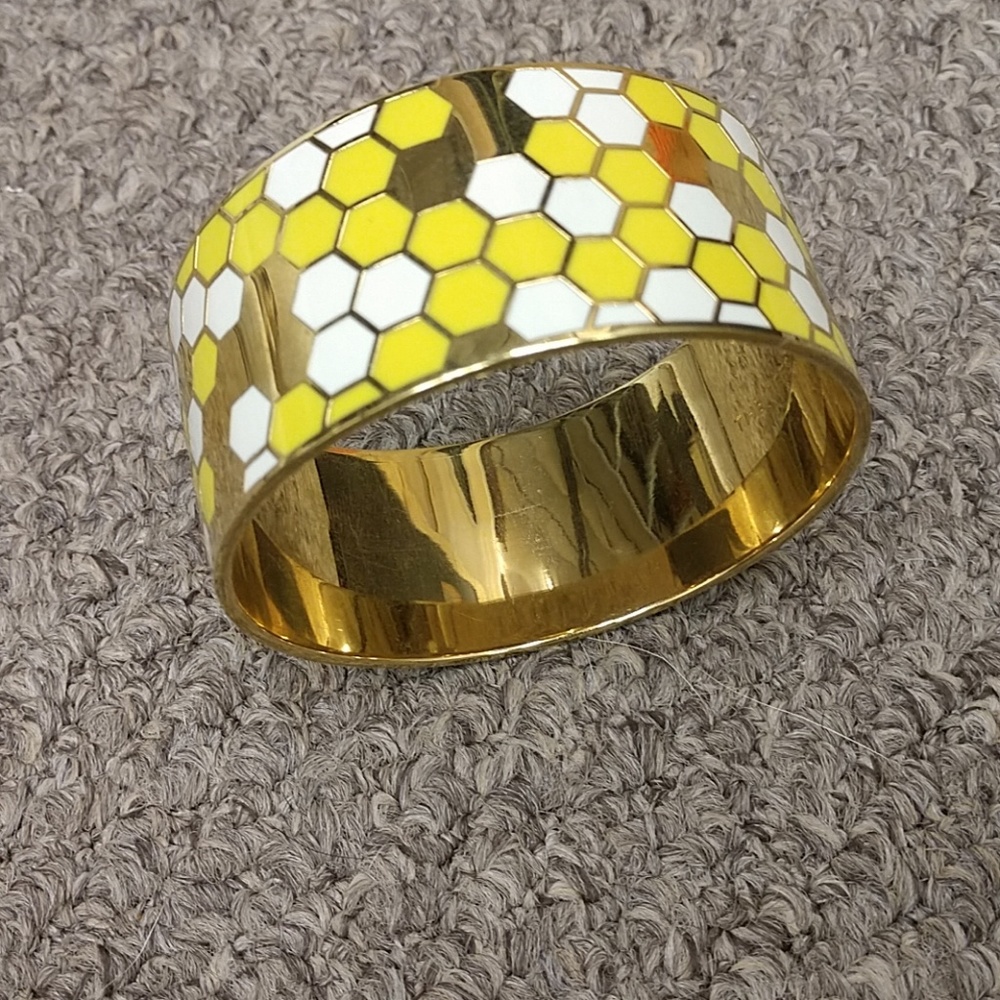 Kate Spade Bees Knees Honeycomb Bangle Bracelet